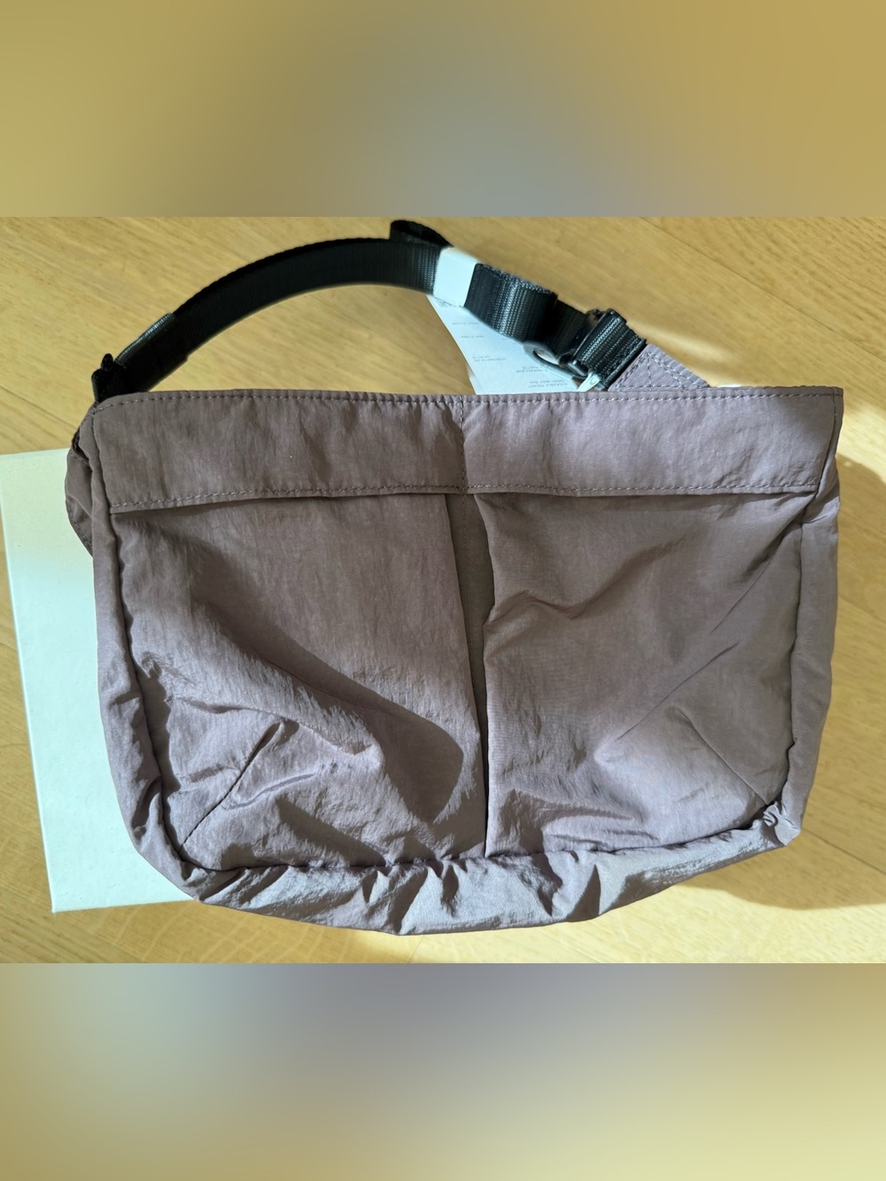 Lemaire Uniqlo U packable NylonMessenger Crossbody Belt Bag Fanny pack NWT